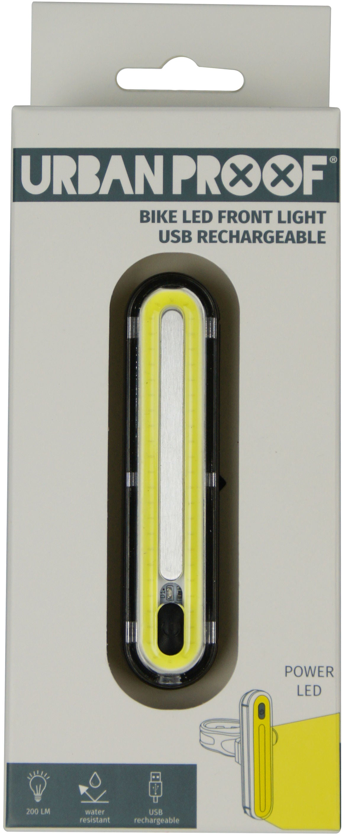 Urbanprowron Voorlicht recargable Ultra Bright