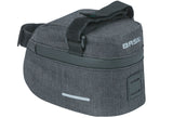 Basil City Double Bicycle Bag Mik, črna