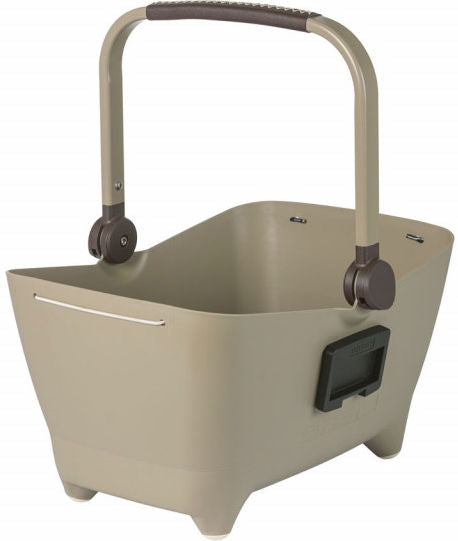 Basil Buddy KF - Dog bike basket - First - Biscotti Brown