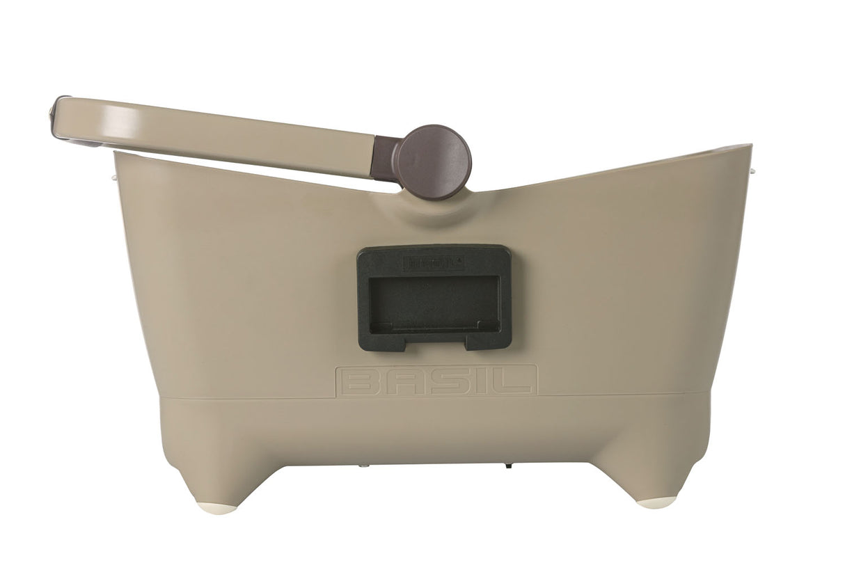 Basil Buddy KF - Dog bike basket - First - Biscotti Brown