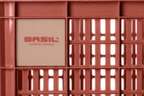 Basil Fietskrat M - Srednja - 29,5 litra - rdeča