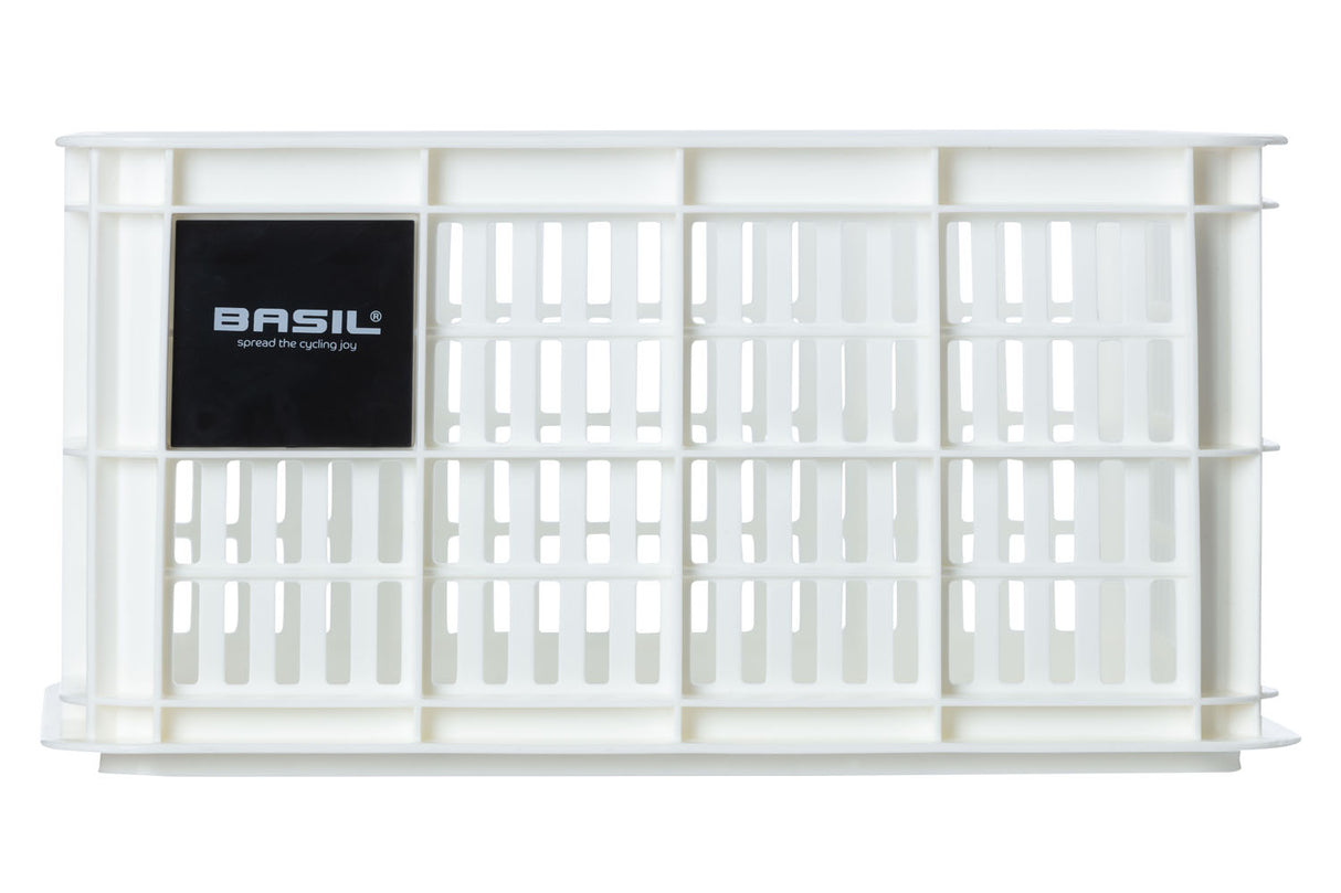 Basil Fietskrat S - Small - 17.5 liters - White