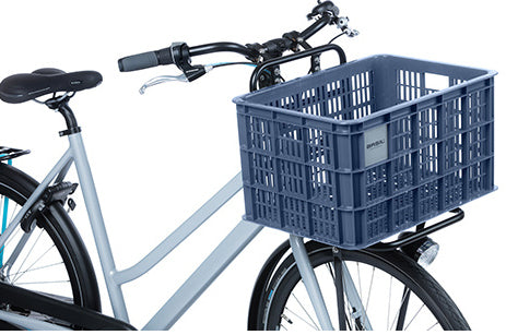 Basilikum fietskrat l - stor - 40 liter - blå
