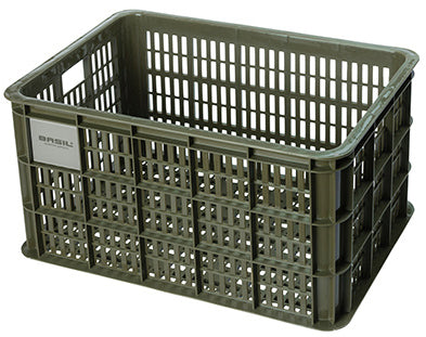 Basil Fietskrat L - Grande - 40 litros - Verde