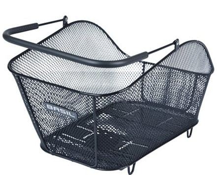 Basil Bicicleta icono de cesta M Multi Sistema NX 12 litros 39 x 24 x 13 - Negro