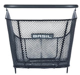 Basil Bicicleta icono de cesta M Multi Sistema NX 12 litros 39 x 24 x 13 - Negro