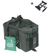 Basil bagagedragertas discovery 365d mik 9 liter 34 x 16 x 18 cm - zwart