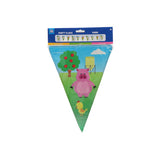 Farm theme party flags