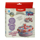 Paulinda modellering Pearl Jewell Box dekorerer blomster