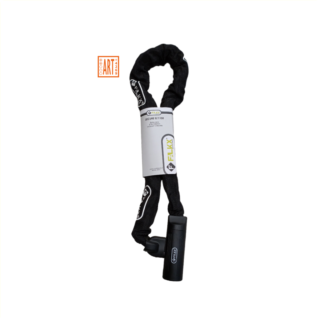 Falkx Secure 8 1100 chain lock Art ** Black