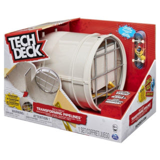 Tech deck transforming pipelines skate park