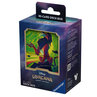 Disney lorcana deck box 1 wave 6
