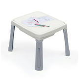 Dolu Sand-Water Table + Akcesoria biały szary