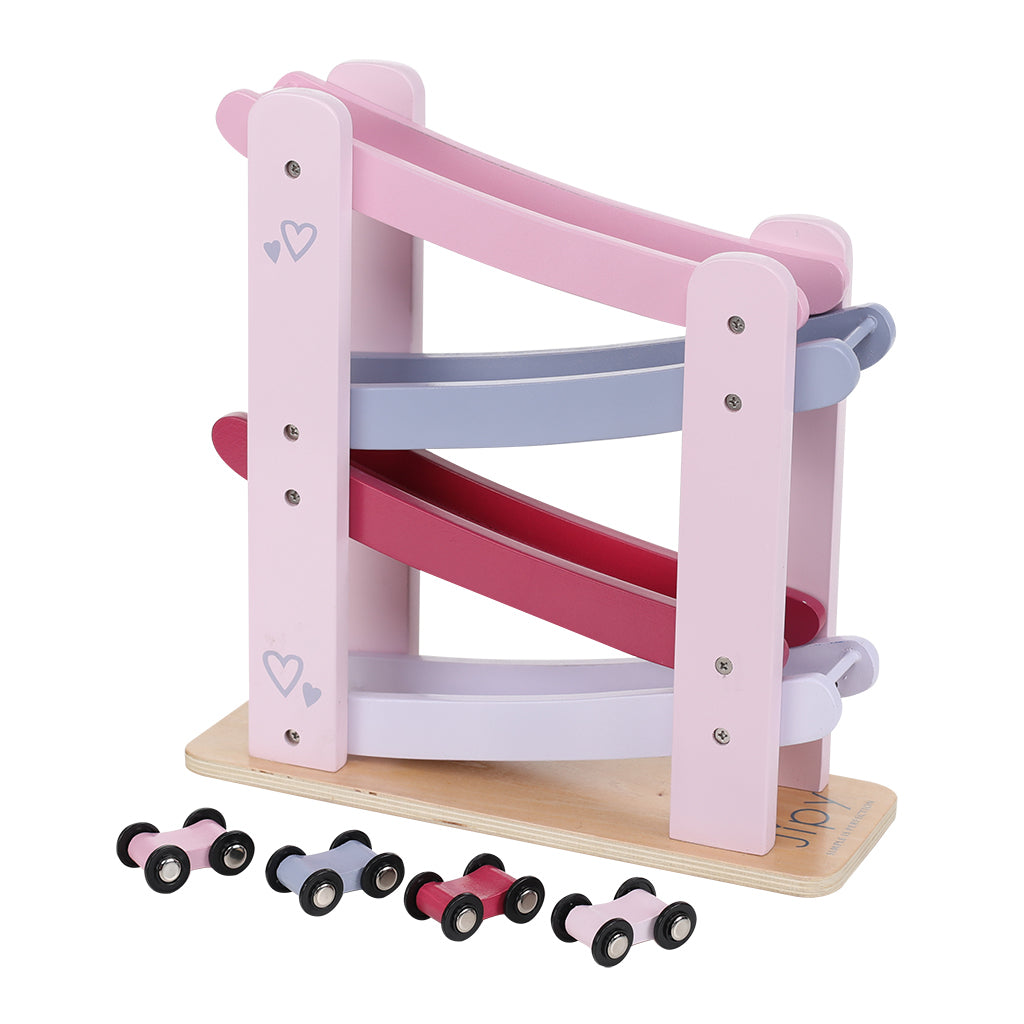 Jipy Wooden Motorway + 4 voitures # 039;