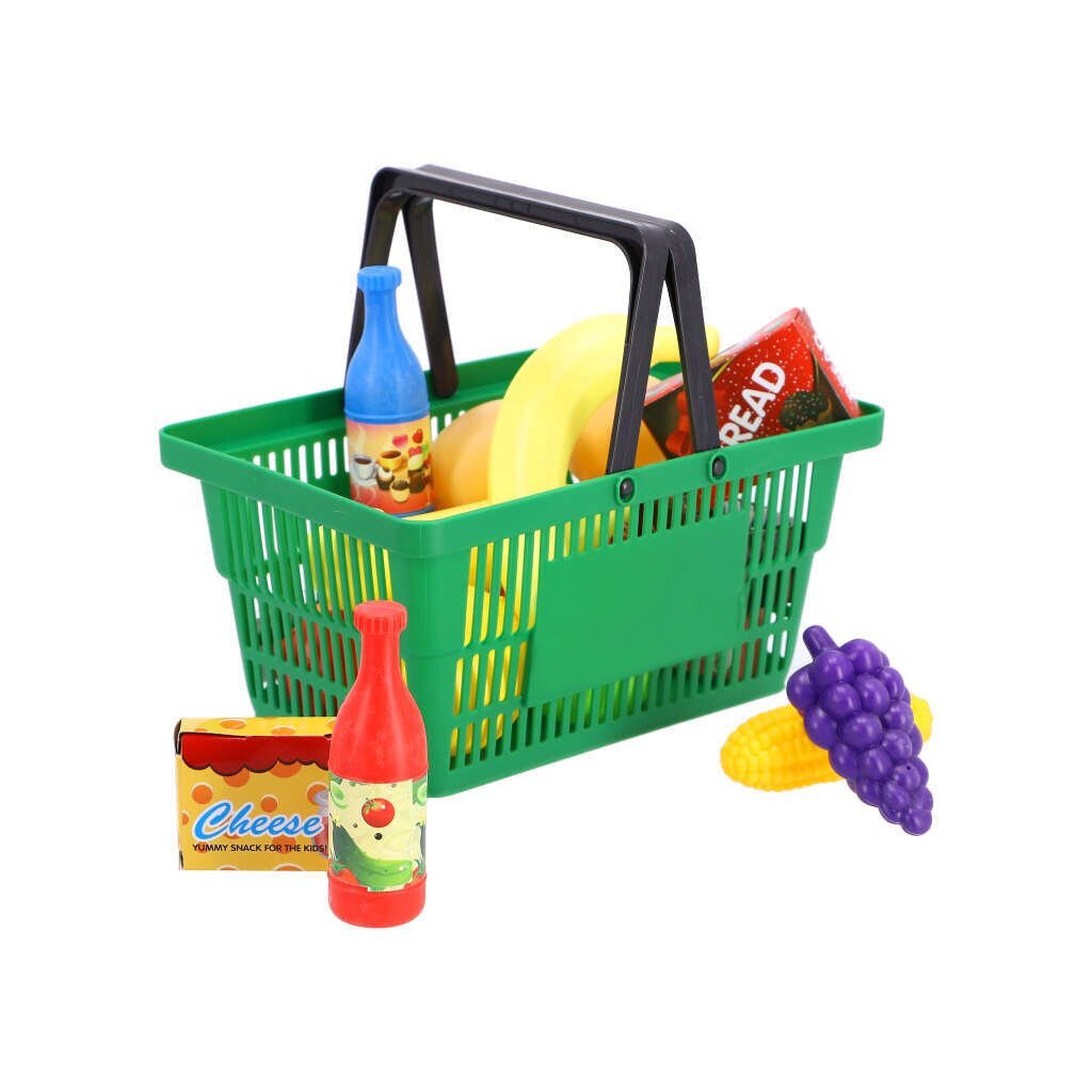 Cesta de compras básicas de 18 piezas