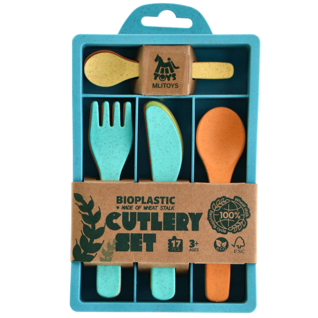Andre merker Mlitoys Bioplastic Cutlastic Set 17-Piece