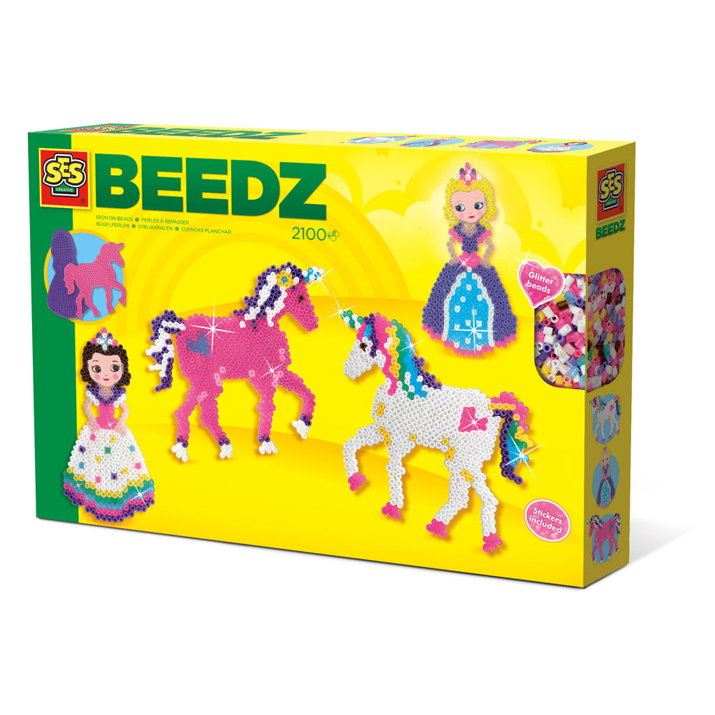 SES Beedz - železné korálky jednorožce a princezny