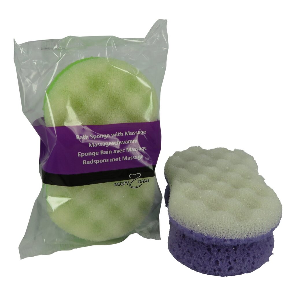 Multy Bath sponge with massage side