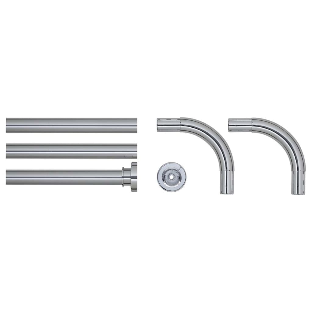 SEALSKIN BROWER GARSTAIN ROD COMPI CHROME -FARVET