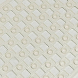 Varnostno kožo Mat Doby 50 x 50 cm bela 312003410