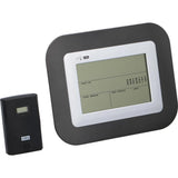 Grundig Grundig vejrstation inden for og uden for sort