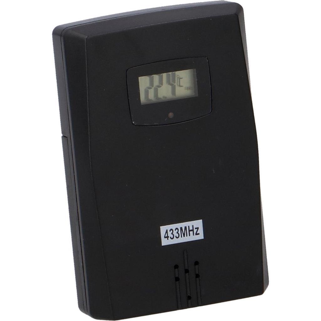 Grundig Grundig vejrstation inden for og uden for sort