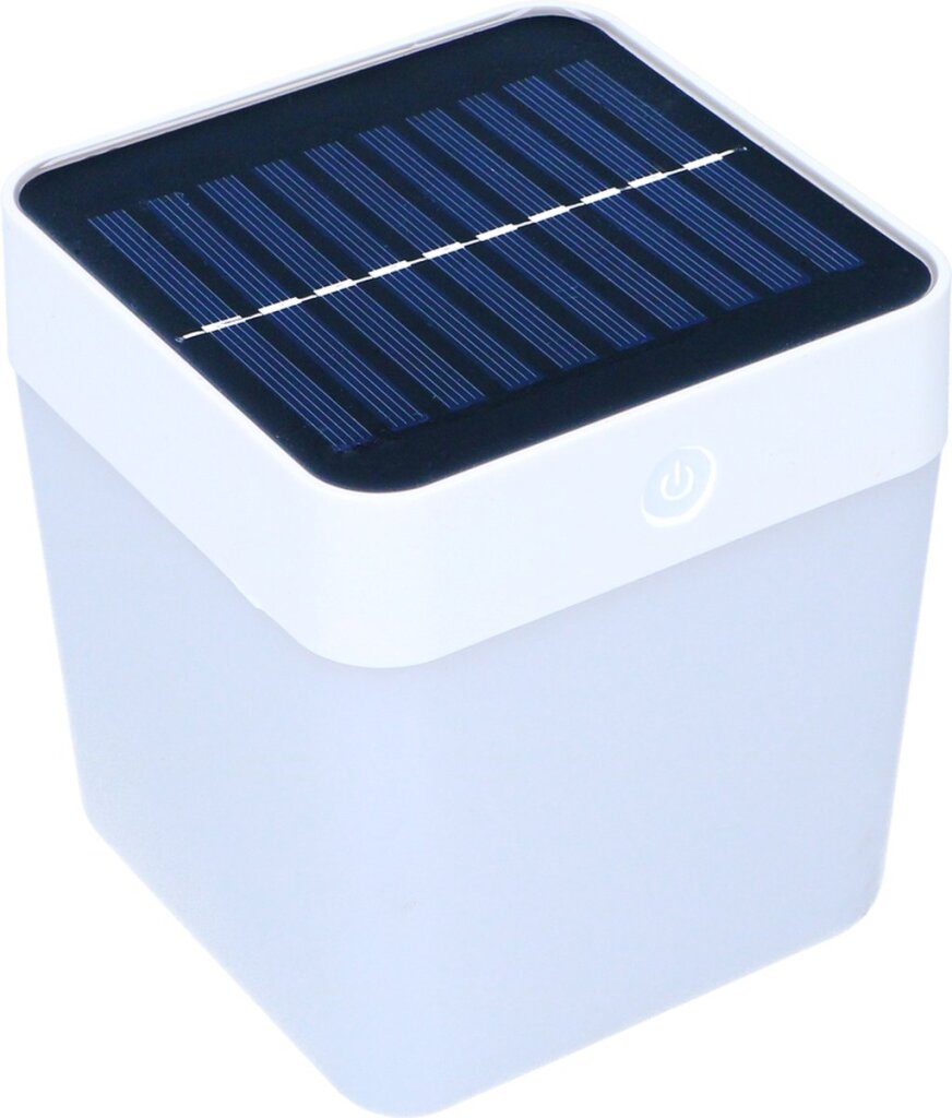 Grundig Solar Lamp garden lighting on solar energy white orange blue green light up to 8 hours of light