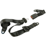 CEINTURE DE SÉCURITÉ DE CARPING NOIR STATIQUE À 3 points