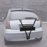 Carpoint bicycle carrier with towbar and license plate holder 30 kg