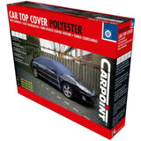 Taille du toit de Carpoint Taille S 233 x 160 x 33 cm bleu