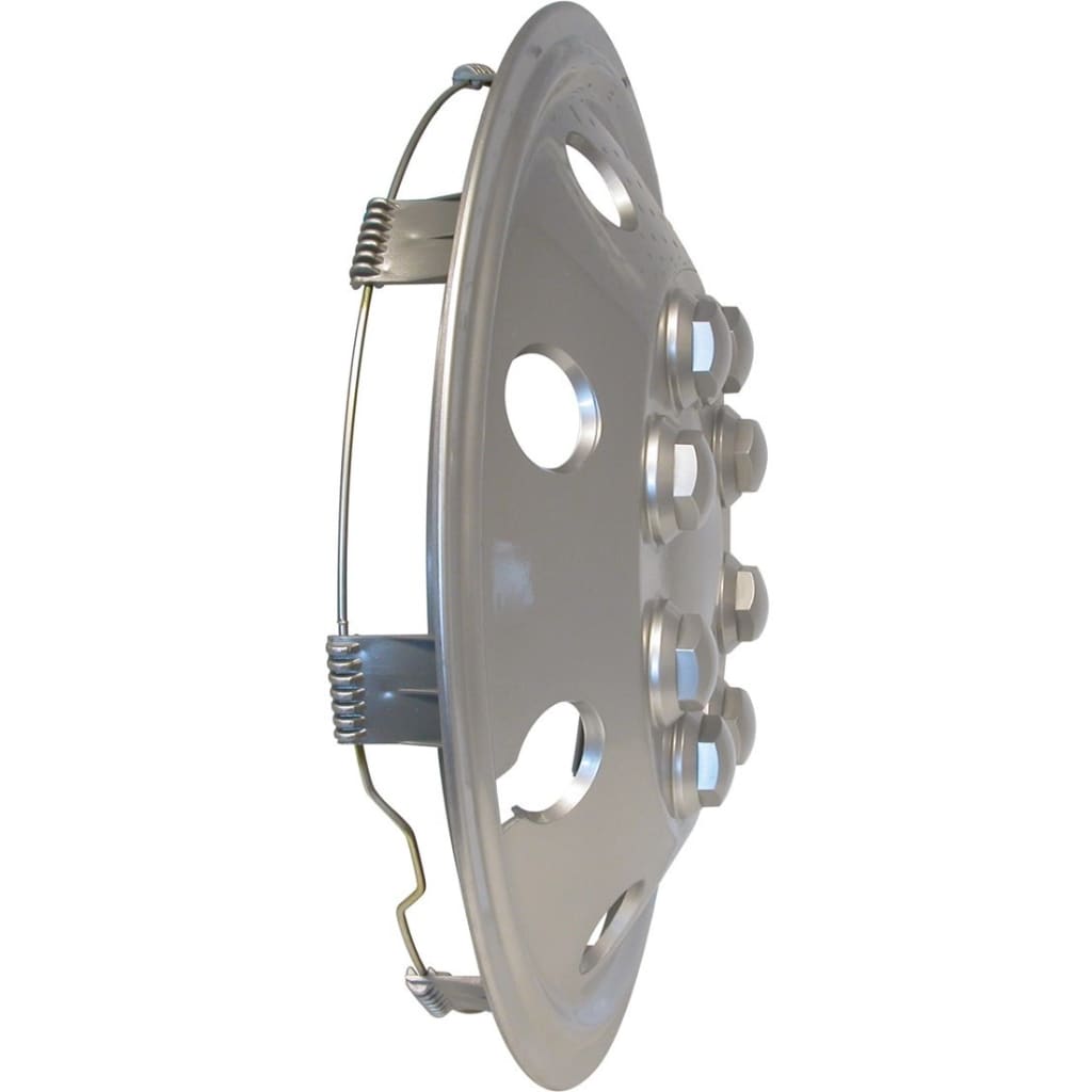 Carpoint Hubcap Set sfärisk 38 cm krom -färgad