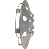 Carpoint Hubcap Set sfärisk 38 cm krom -färgad
