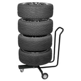 Carpoint Wiel Standard avec des houes en aluminium noir