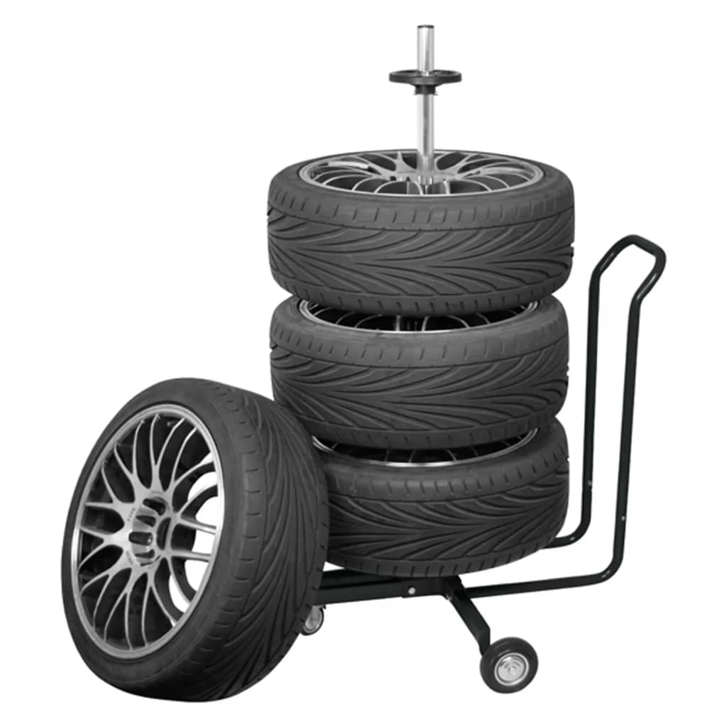 Carpoint Wiel Standard avec des houes en aluminium noir