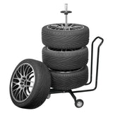 Carpoint Wiel Standard avec des houes en aluminium noir