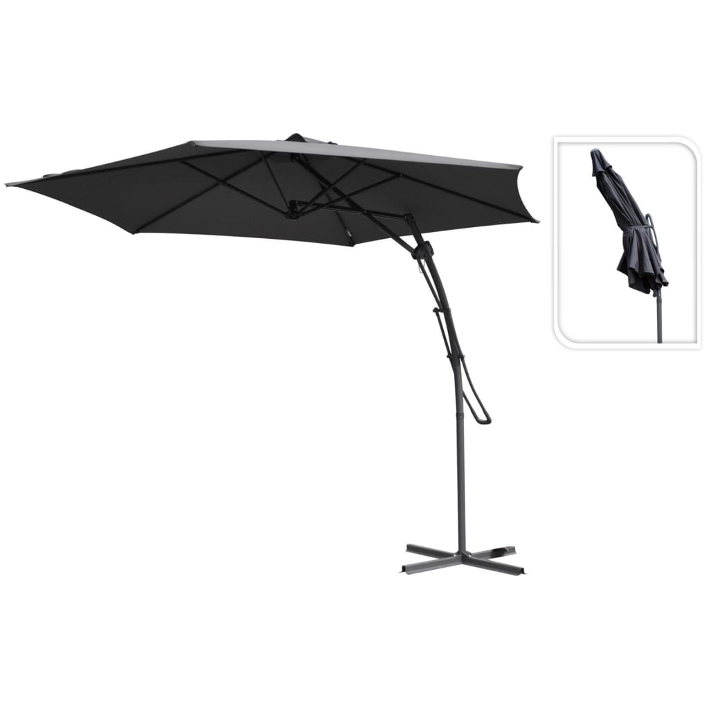 Progarden Progarden Floating Parasol 300 cm Gris foncé
