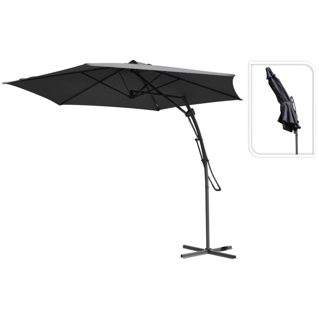 Progarden Progarden Floating Parasol 300 cm Gris foncé