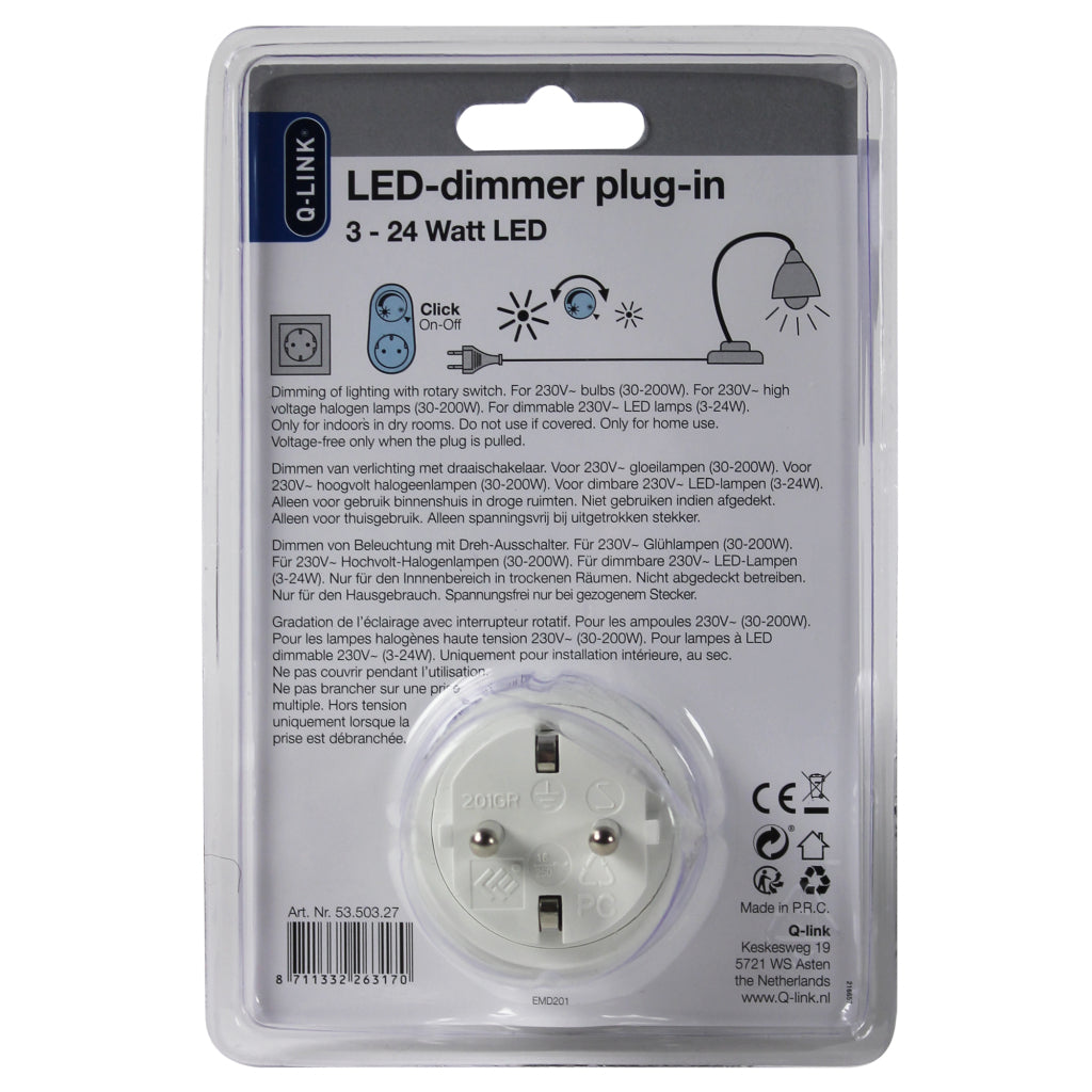 Q-Link Universal Sight Dimmer LED 3-24W