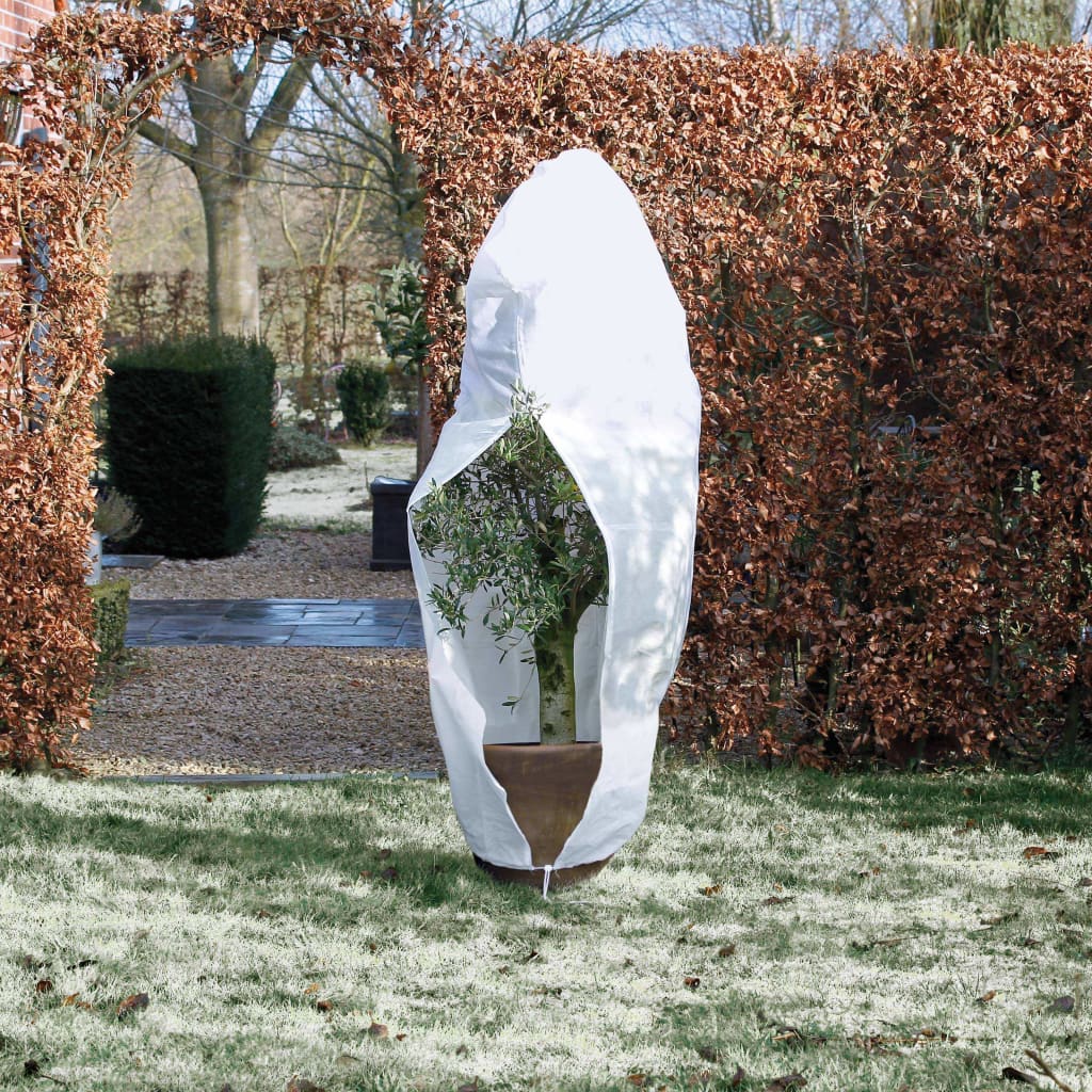 Příroda zimní kryt zipním zipem 70 g m² 2,5 x 2,5x3 m bílá