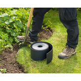 Nature Naturgrenze Rand 0,075 x 10 m 3 mm schwarz