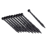 Nature Ground Pins 10 PCS 20 cm černá