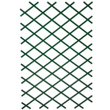 Rack d'escalade de plante naturel 100x200 cm PVC vert 6040704