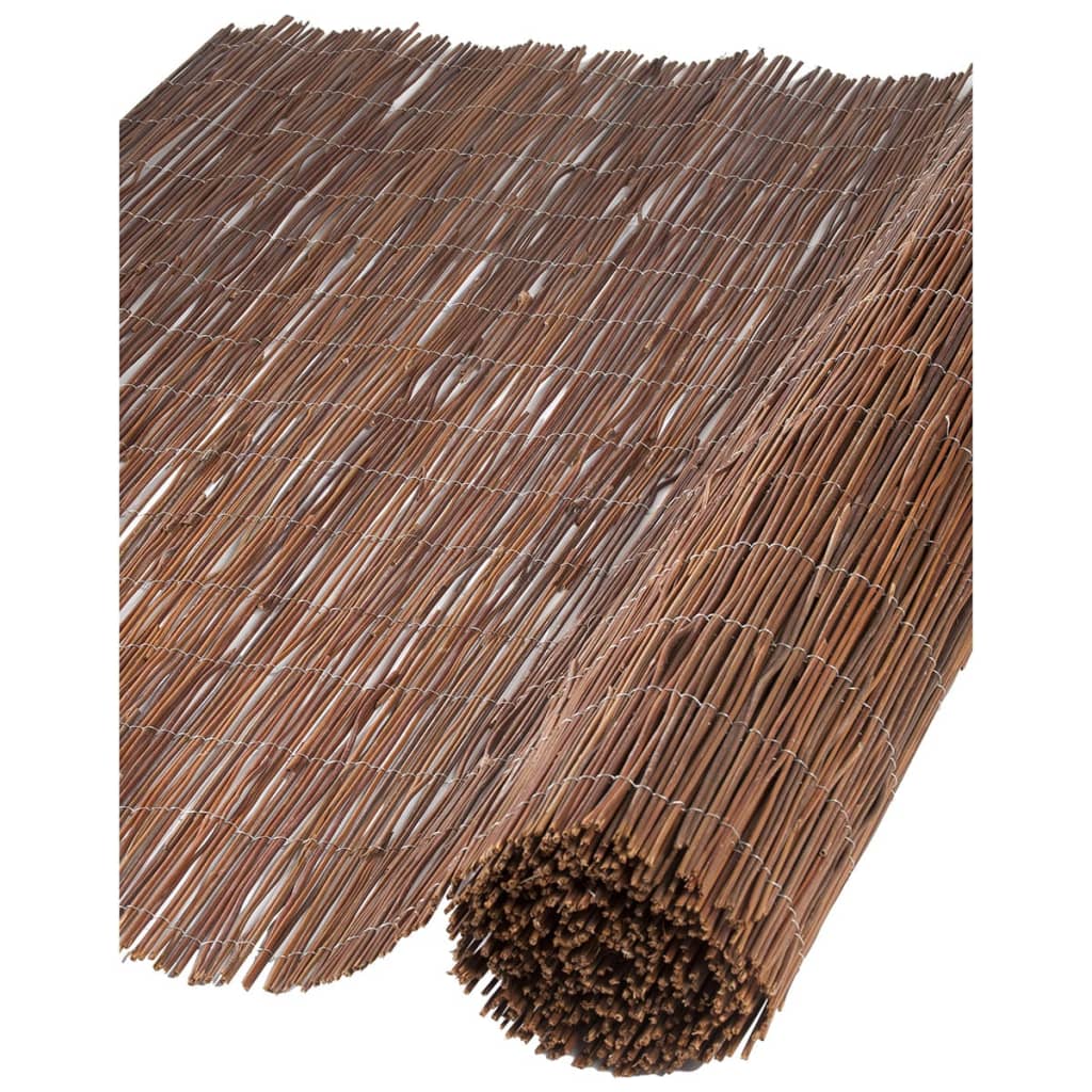 Nature garden screen 1x3 m 10 mm thick willows