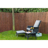 Nature garden screen 1x3 m 10 mm thick willows