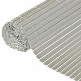Nature Garden zaslon dvojno v višini 1x3 m PVC siva