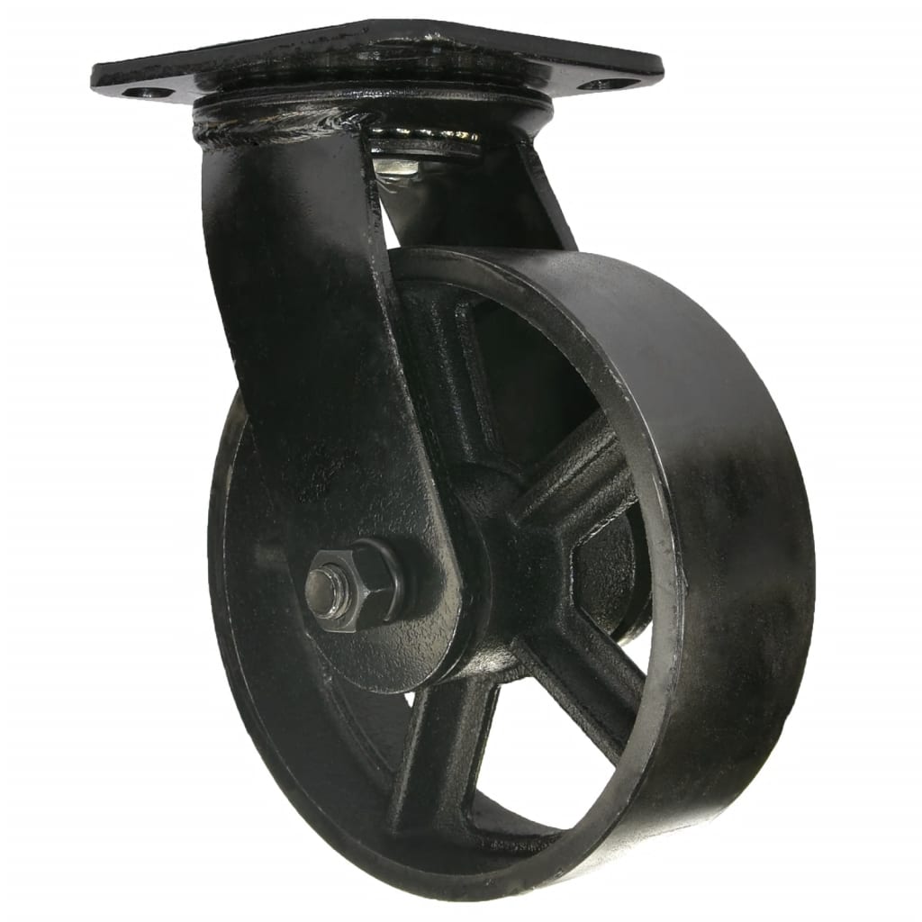 Mac Lean Mac Lean 2 St Zwenkwiel 150 mm sort