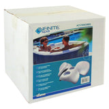 Infinite spa hoofdsteun en bekerhouder pu