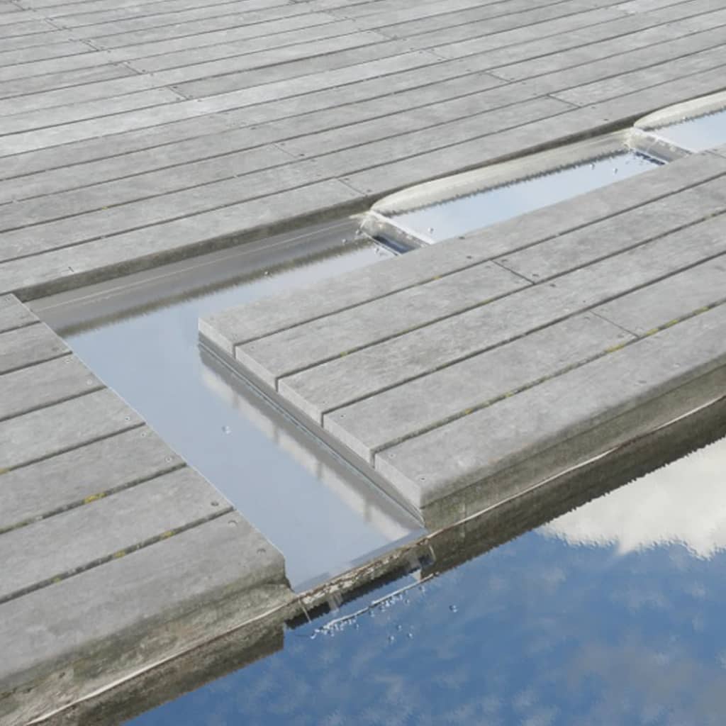 Ubbink Watervalplaat Volga Ravno nerjavno jeklo
