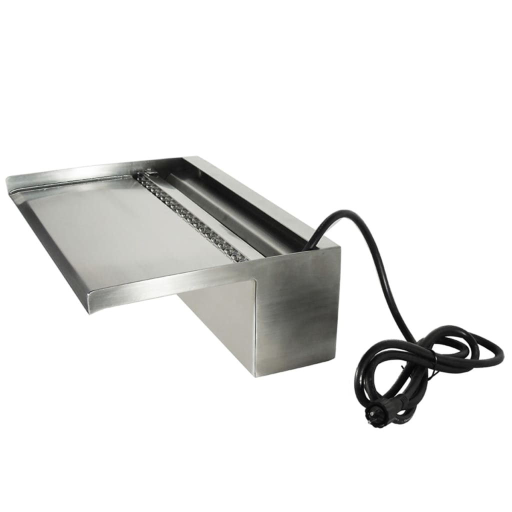 Ubbink Ubbink slap Niagara LED 30 cm srebrno obarvano 1312124
