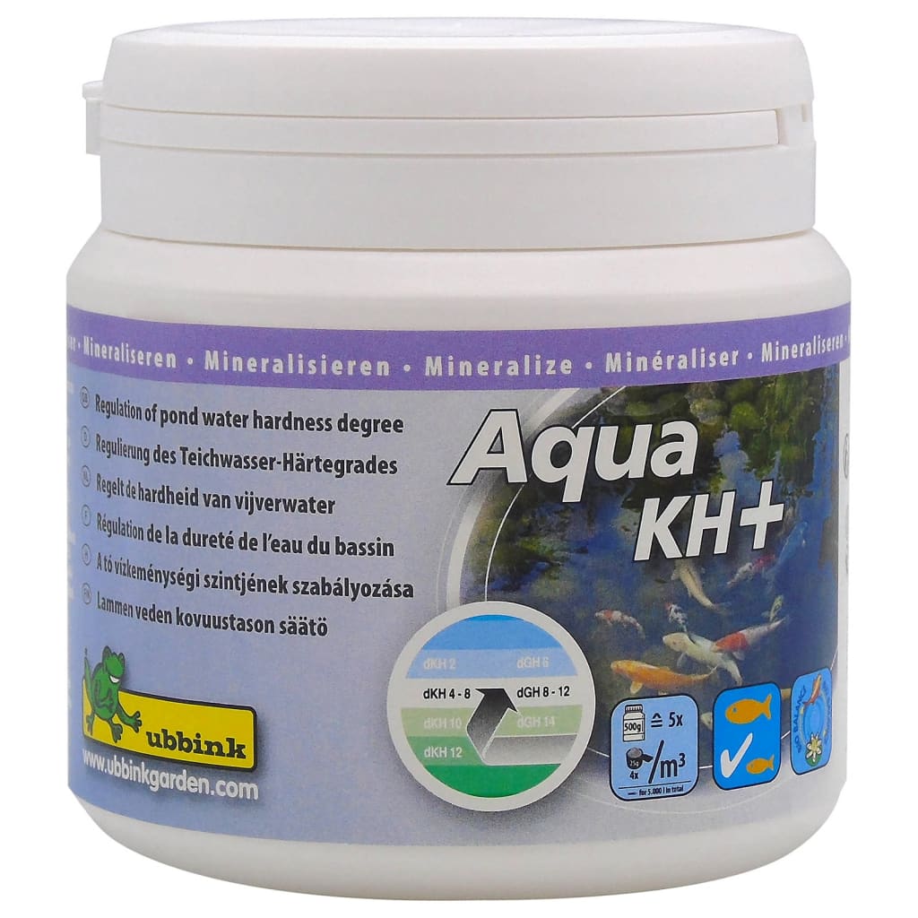 Ubbink vijverwater behandling aqua kh+ 500 g för 5000 l